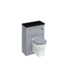 60 Back to Wall WC Unit (including the cistern tank - lever flush) - Grey (W60G) - Image 3