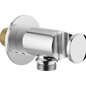 Golf Wall Outlet with Handset Holder Chrome (WL963C)